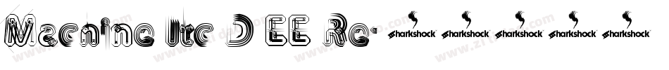 Machine Itc D EE Re字体转换